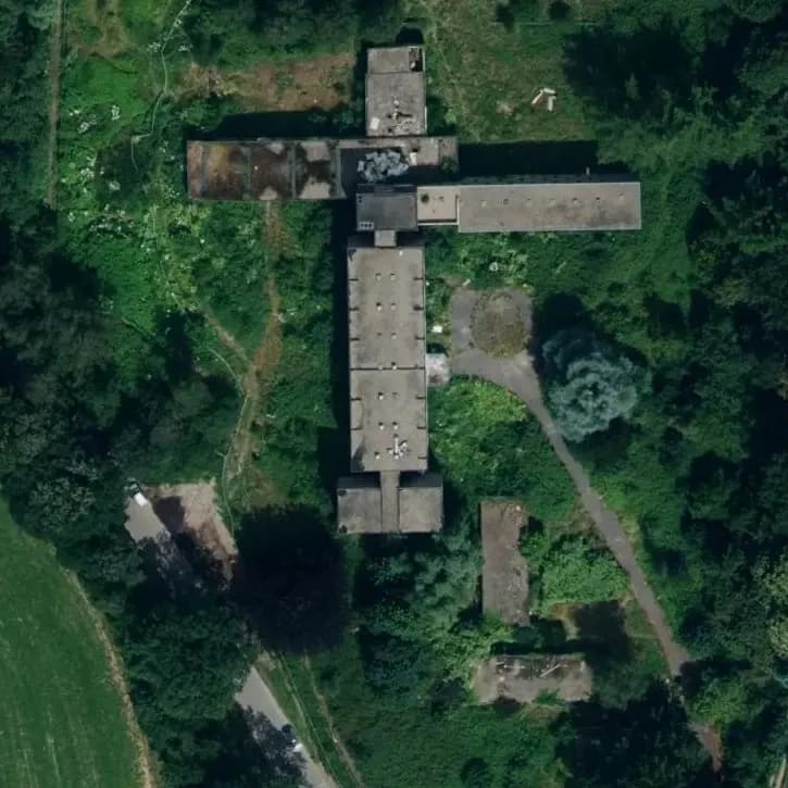 Verlaten Appartementcomplex