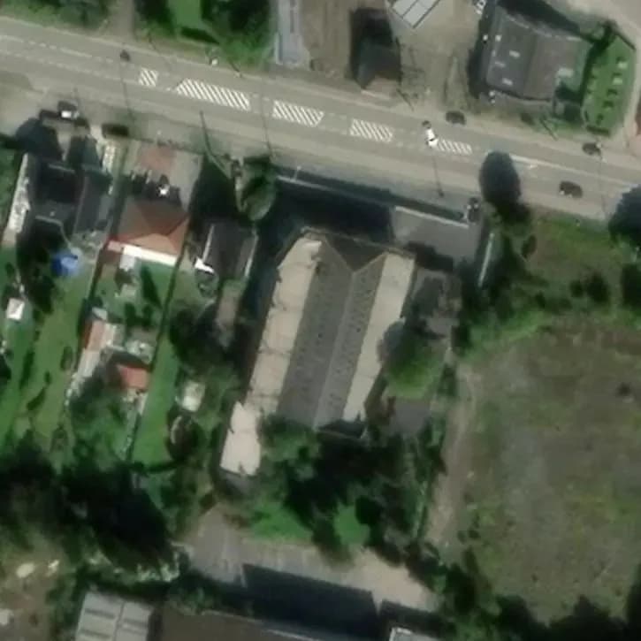 Verlaten Autogarage