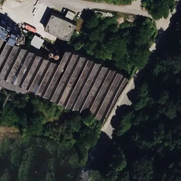 Verlaten Staalfabriek